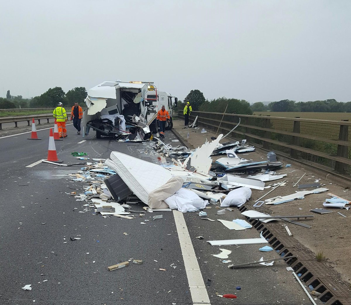 Motorhome Crash