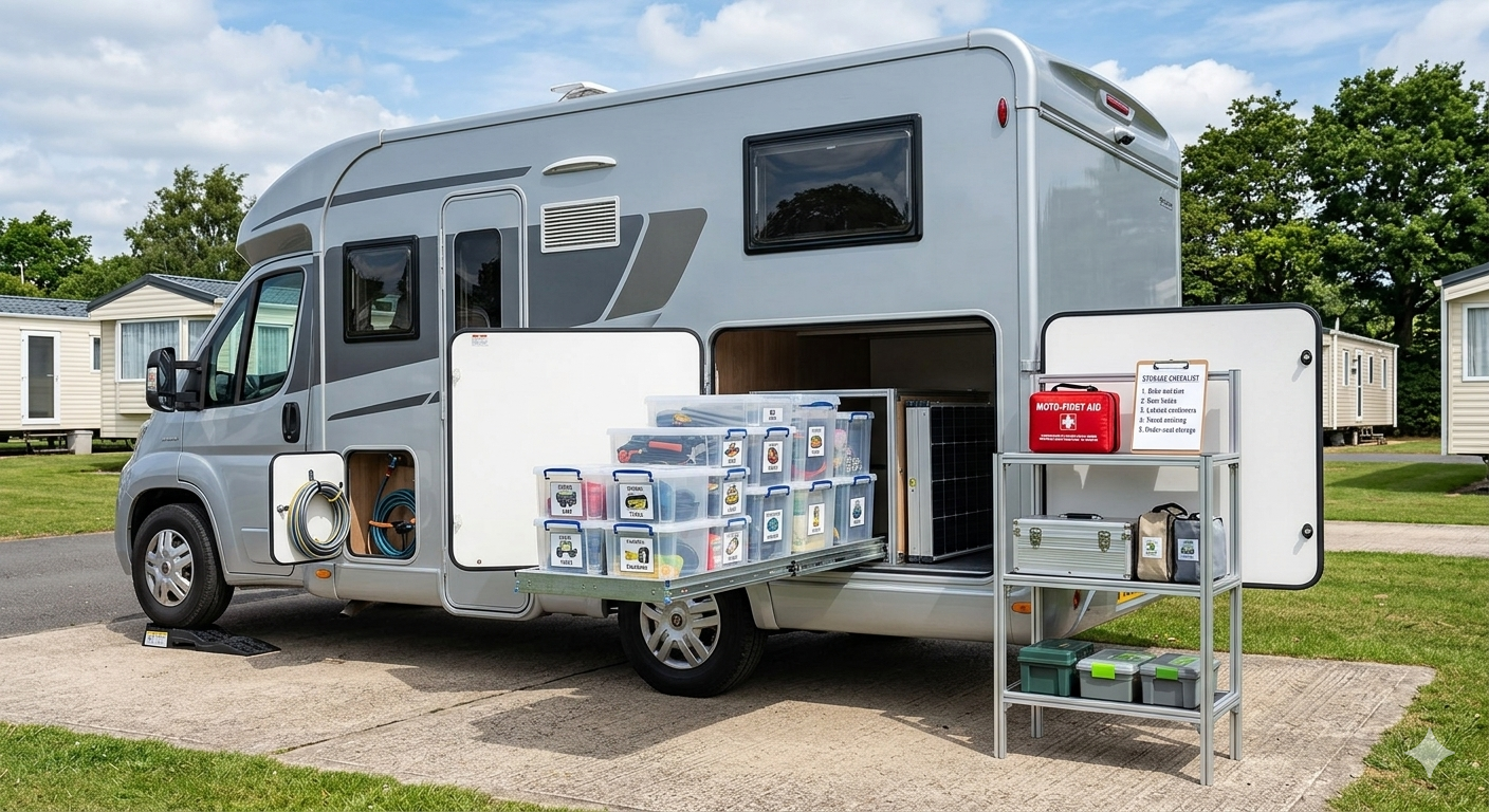 10 Motorhome Storage Ideas That Save Space - Motorhome Monkey